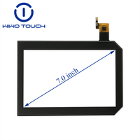 Módulo de Pantalla LCD Táctil Capacitiva de 7 Pulgadas, Interfaz IIC, Clasificación IK10 para Navegación Industrial y Automotriz