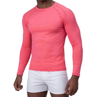 Vêtements de sport pour hommes fabriqués par des professionnels, rashguards en tissu léger, fournisseur direct d'usine, rashguards pour hommes à prix de gros