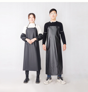 Tablier unisexe surdimensionné en PVC épais, imperméable et résistant à l'huile, aux taches, aux acides et aux alcalis, pour travaux aquatiques et usage quotidien - Product Image 6
