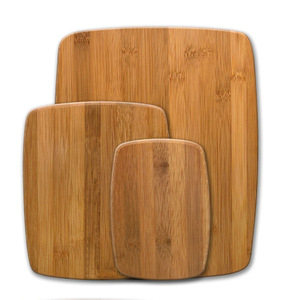 Bamboo Cutting Board <b>Set</b> <b>Square</b> Wood Chopping Block Kitchen Knife Board Edible Grade Antibacterial Mildew Resistant - Product Image 3