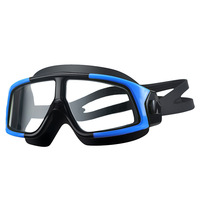 Masque de plongée en silicone imperméable de couleur personnalisée avec cadre en PC pour les sports de plein air et la plongée libre