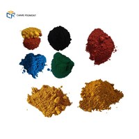 Chine usine Offre Spéciale peinture couleur pigment oxyde de fer rouge jaune noir