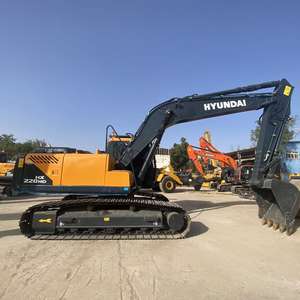 Excavadora Hidráulica de Orugas Hyundai HX220HD Usada Original de Corea, 22 Toneladas, Motor Cummins, 90% Nueva, Buen Precio - Product Image 2