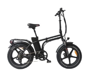 QUEENE/NUEVA <span class=keywords><strong>bicicleta</strong></span> eléctrica <span class=keywords><strong>plegable</strong></span> de neumáticos gruesos de 20 pulgadas con <span class=keywords><strong>bicicleta</strong></span> motorizada integrada de magnesio para el mercado de EE. UU. - Product Image 2