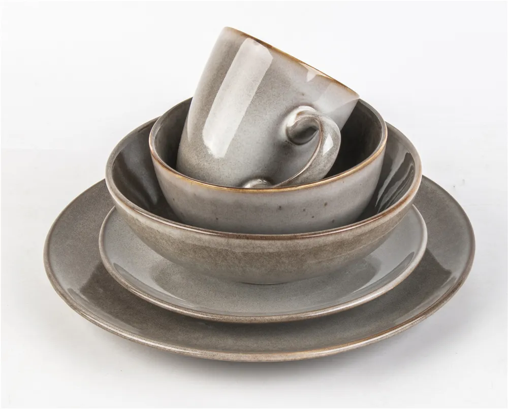 Aparelho de jantar de porcelana, atacado personalizado conjuntos de louças de porcelana de cerâmica de alta qualidade