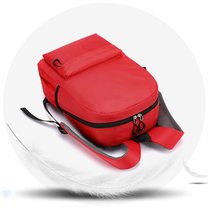 Mochila Escolar de Moda al por Mayor con Logotipo Personalizado, Unisex, de Tela Oxford y Nailon, 20-36L, con Cierre, Impermeable, Transpirable, Casual, para el Hombro - Product Image 4