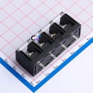 DBT40C-13.0-4P-BK-P Barrier Terminal Block Through hole Component (THT),P=13mm Connector Two Sides 13mm 1x4P Edge Pin - Product Image 2