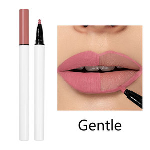 Mineral Makeup Waterproof Liquid Lip Pencil Liner Smudge-Proof Long Lasting Retractable for Cosmetics <b>Custom</b> Logo - Product Image 2