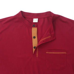 Cina produttore di Polo da uomo Premium t-Shirt capo Comfort Casual quotidiano Polo da Golf con tasca - Product Image 4