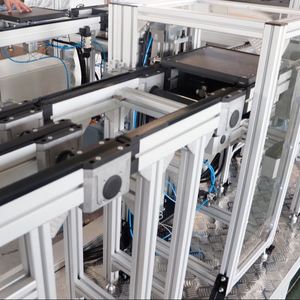 Toshine Stainless Steel Double Speed Adjustable Chain Pallet Conveyor with Customized Assembly Line Guangdong - Product Image 1