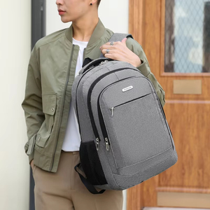Sac à dos pour ordinateur portable de bureau, grande capacité, léger, tendance, imperméable, en polyester, avec fermeture éclair, prix bas, vente en gros - Product Image 5