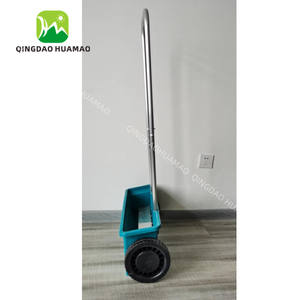 <span class=keywords><strong>Chariot</strong></span> à long manche <span class=keywords><strong>pour</strong></span> outils de jardinage Épandeur de semences et <span class=keywords><strong>d</strong></span>'<span class=keywords><strong>engrais</strong></span> avec deux roues - Product Image 4