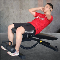 Banc de fitness pliable réglable inclinaison et déclin exercice plat banc de musculation haltère réglable pour la musculation