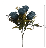 Fleurs artificielles roses poudrées en soie, fausses fleurs pour bouquets de mariage DIY, centres de table pour douche nuptiale et décorations de table