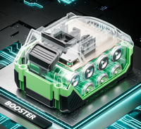 Mini ventilateur turbo sans fil à moteur brushless alimenté par batterie, 80000 tr/min, qualité industrielle, pour barbecue et autres usages multiples