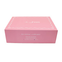 Grandes boîtes cadeaux rigides en papier rose de luxe pour anniversaires, mariages, baby showers, bijoux, avec gaufrage pour montre