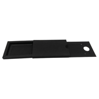 Emballage de carte de visite NFC personnalisé, carte coulissante, emballage de téléphone avec laminage mat, gaufrage, papier artistique, doublure en éponge