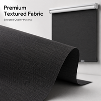 Stores à enroulement sans fil personnalisés en polyester occultant et imperméable, modernes et minimalistes, pour bureaux et hôtels, vente en gros, OEM, ODM, Nord