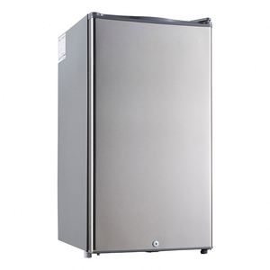 91L Customized Logo Single Door Desktop Home Mini <b>Bar</b> <b>Small</b> Refrigerator With Freezer Box <b>Small</b> Refrigerator - Product Image 1
