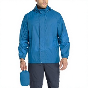 ONDRA INDUSTRIES Unisex Packable <b>Lightweight</b> Waterproof Windbreaker Bomber <b>Jacket</b> Outdoor Travel Hiking <b>Summer</b> 100% Polyester - Product Image 1