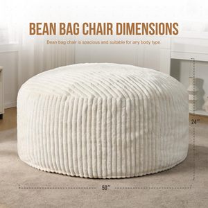 Mignon <span class=keywords><strong>canapé</strong></span> <span class=keywords><strong>géant</strong></span> paresseux Big Fat Sack <span class=keywords><strong>pouf</strong></span> <span class=keywords><strong>pouf</strong></span> chaise canapés moelleux logo personnalisé avec remplissage à l'intérieur housse lavable pour adultes - Product Image 2