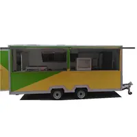Voedsel Winkelwagen Prijs Mobiele Voedsel Truck Keuken Mobiele Trailer In Dubai