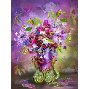 Flores rusas 5d DIY diamante pintura kit diamante arte kit pared pintura rhinestone arte pintura