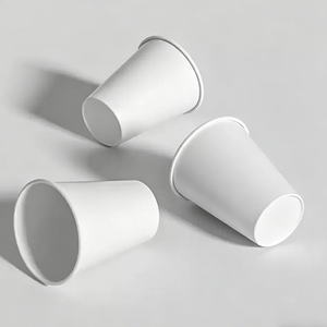 Vasos de Papel Desechables con Logotipo Personalizado, Vasos para Café Caliente de 16oz, 8oz y 12oz, Vasos Desechables para Alimentos con Tapa - Product Image 1