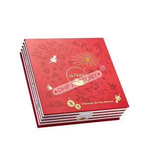 Premium Customize Gold Foil Stamping Logo Book Shaped Rigid Cardboard Cosmetic Set Gift Paper Packaging Box With Magnetic Lid