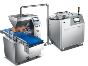 Équipement d'usine d'aliments surgelés Machine de remplissage de gâteau de pâte feuilletée macaron <span class=keywords><strong>choux</strong></span> - Product Image 5