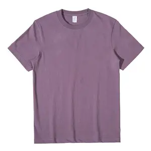 เสื้อยืดผู้ชายผ้าฝ้ายป่านขนาดใหญ่พิเศษแบบเรียบง่าย เสื้อยืดเป็นมิตรกับสิ่งแวดล้อม เสื้อยืดป่านออร์แกนิกมีกระเป๋า - Product Image 1