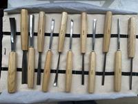 Peaktop – Kit de 12 gouges et outils de sculpture sur bois pour débutants et professionnels