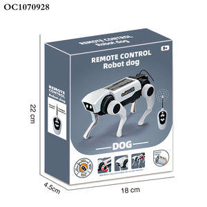 신제품 아이디어 2025 동향 2in1 어린이 플라스틱 전자 현실적인 원격 제어 기계 스턴트 개 로봇 고양이 장난감 지능형 - Product Image 6