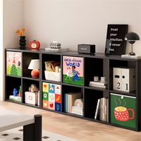 Armoires de rangement en métal réglables au design moderne avec quatre compartiments pour salon, chambre, bureau à domicile, salle à manger, hôtel