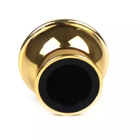Tapa de Lujo para Botella de Perfume de Zamak, 15 mm, Metal Dorado, Aleación de Zinc, con Logotipo