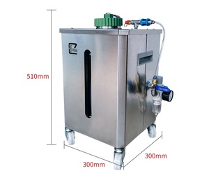 Best Selling Small Shoes Glue Brushing Machine Semi Automatic Gluing Sole Gluing Gluer Machine - Product Image 4