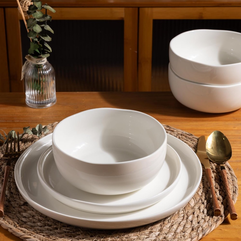 Generic Assiette Lot De 12 Assiettes En Céramique - Prix pas cher | CI