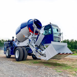 HENGYOU 4.0m³ Trommel betonmischer Selbst ladende mobile Beton mischmasch ine für selbst laden den Betonmischer - Product Image 1