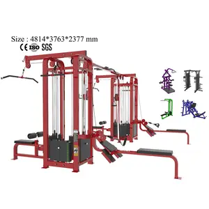 Máquina de treino de força comercial multifunção, equipamento de ginástica