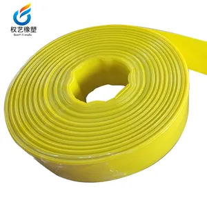 Foresee 3 "100 ft Rückspül-Abfluss schlauch Hochleistungs-PVC-Flachwasser schlauch mit Klemmen für Schwimmbad rohr pumpe Garden Irriga