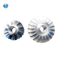 Roue de compresseur de turbocompresseur pour pièces de moteur diesel marin