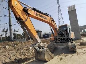 Excavadora Hyundai 215VX sobre orugas de servicio pesado de 20 toneladas de Corea utilizada con componentes de núcleo de engranaje y buen precio - Product Image 5