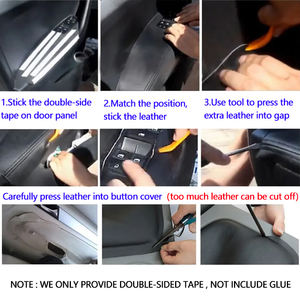 Cubierta de Panel de Puerta de Fábrica, Cubierta de Reposabrazos de Puerta <span class=keywords><strong>Interior</strong></span> de Automóvil, Adhesivo Decorativo para Toyota <span class=keywords><strong>Corolla</strong></span> 2007 <span class=keywords><strong>2008</strong></span> 2009 2010 2011 2012 2013 - Product Image 6