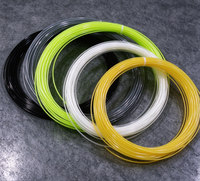 Senar Raket Tenis Multi Warna, Senar Tenis Poli Lunak untuk Penggantian Raket Tenis, Latihan, dan Pertandingan