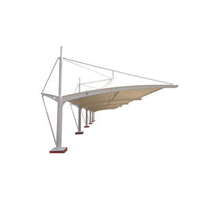 Toldo para Estacionamiento Comunitario, Estructura de Membrana para Exteriores, Cobertizo para Estacionamiento, Toldo para Bicicletas Eléctricas para Hospitales y Comunidades - Product Image 3