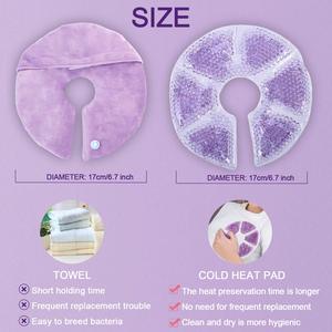 Trending Hot <span class=keywords><strong>Products</strong></span> Alívio Da Dor De Enfermagem para Mastite Inchaço Quente Fria Mama Gel Bead Ice Pack - Product Image 5