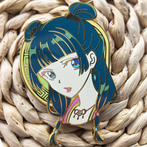 YW Broche de imitación esmaltada, Pin de anime, Insignia, Kusuriya No Hitorigoto <span class=keywords><strong>Maomao</strong></span>, Artículos de papelería, Joyería, Decoración, Artesanía de aleación - Product Image 4