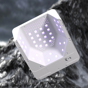 Secador de Uñas LED UV Recargable de 48W, Lámpara de Uñas Inalámbrica de Secado Rápido Automático Portátil para Esmalte de Gel, Uso Doméstico, Material Plástico - Product Image 5