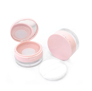 Spot 20g Portable Cosmetic Powder <b>Box</b> with Mirror and Powder Puff ABS <b>Plastic</b> Empty <b>Box</b> - Product Image 5