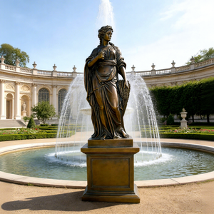 Sculpture de jardin en bronze Cupidon abstraite de haute qualité, taille réelle, en métal, pour extérieur, personnalisable - Product Image 3